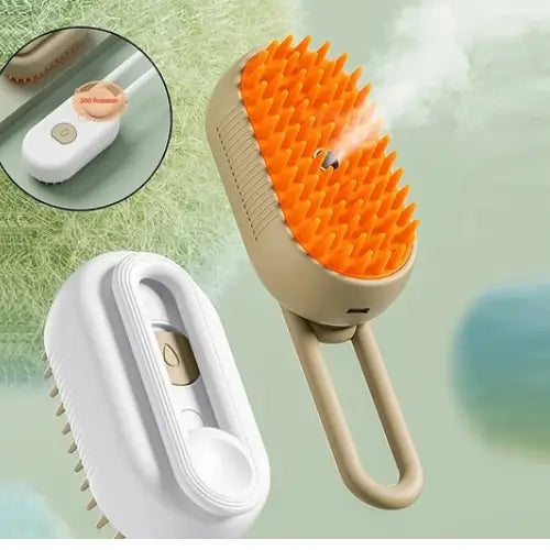 Cepillo a Vapor 3 en 1 para Mascotas