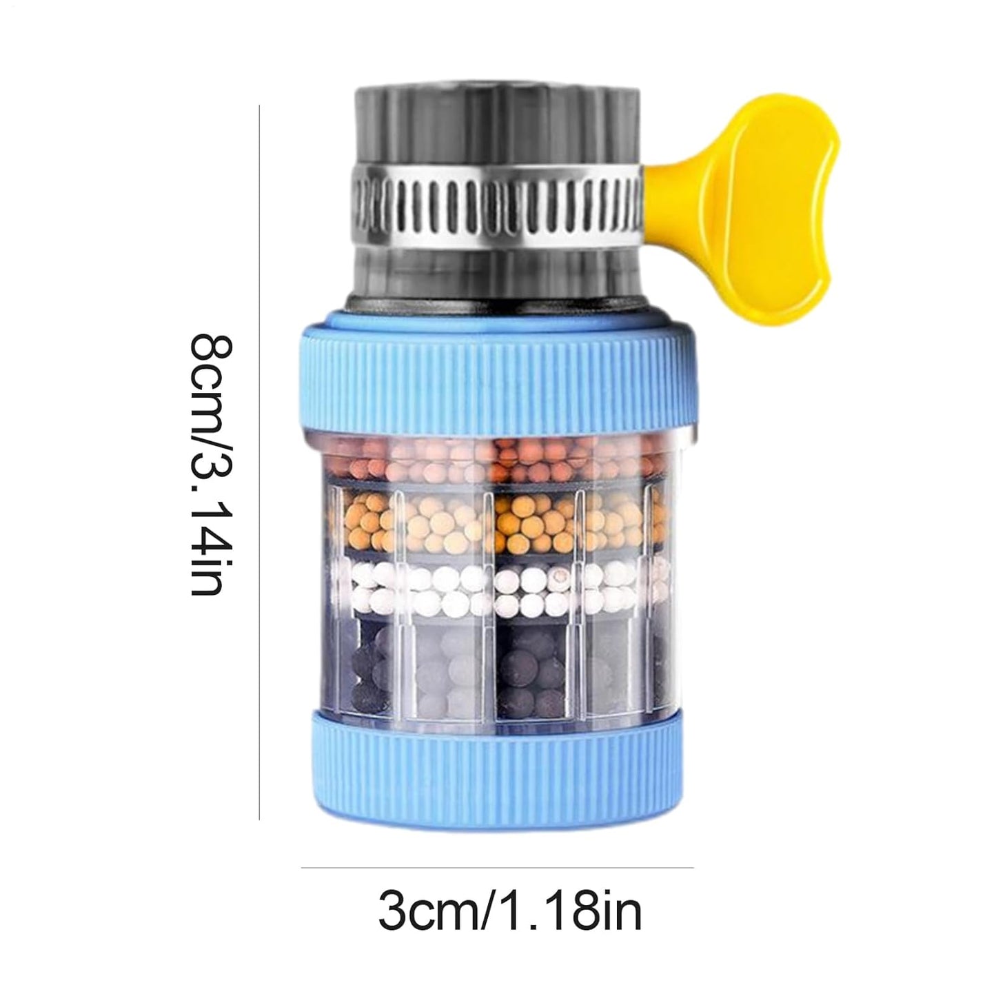 Pack Filtro Purificador de Grifo 6 Capas (x2)