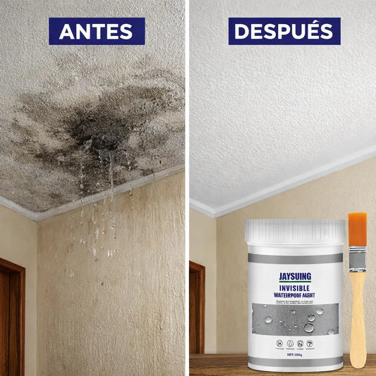 SELLADOR IMPERMEABLE JAYSUING 500G – TRANSPARENTE Y FÁCIL DE APLICAR (Icluye Brocha)