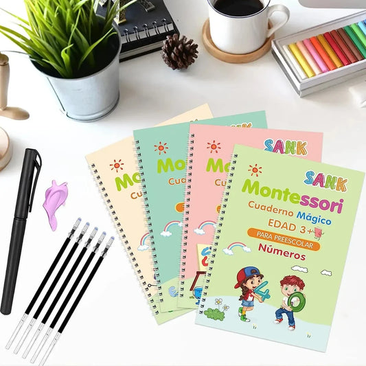 Set Cuaderno Magic Caligrafía Montessori