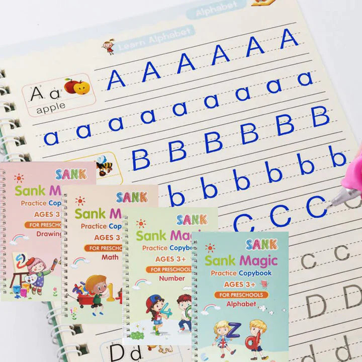 Set Cuaderno Magic Caligrafía Montessori