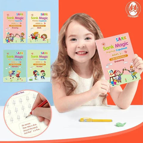 Set Cuaderno Magic Caligrafía Montessori